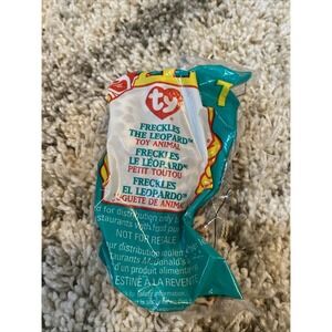 McDonald's Ty Teenie Beanie Freckles The‎ Leopard 1999 #1